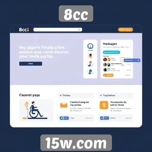 Plataforma 8cc se destaca pela acessibilidade e usabilidade